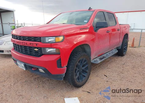 2019 Chevrolet Silverado 1500 Custom z USA, uszkodzony, nr VIN 3GCPWBEHXKG218937